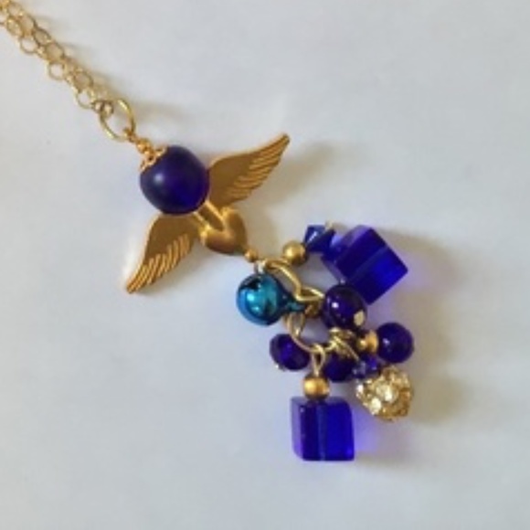 Beautiful Blue beaded Set - Picture 7 of 7